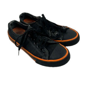Harley Davidson  Kids Black Sneakers size 1